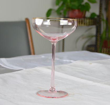 chất lượng Pink Crystal Cocktail Glasses nhà máy sản xuất