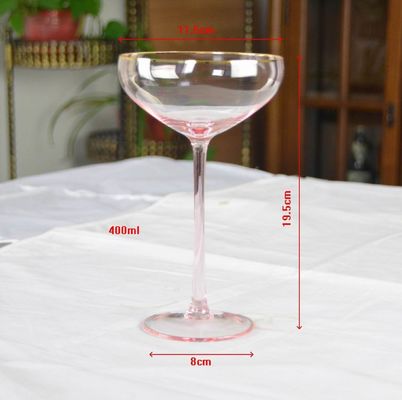 chất lượng Pink Crystal Cocktail Glasses nhà máy sản xuất