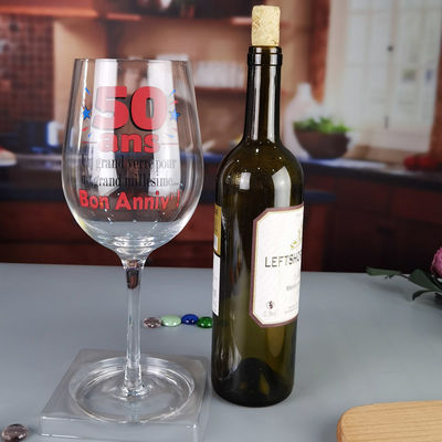 chất lượng Clear 1 Litre Giant Wine Glass With Anniversary Decor nhà máy sản xuất