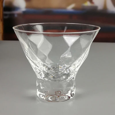 chất lượng Lead Free Crystal Cocktail Glasses With Optical Diamonds Design nhà máy sản xuất