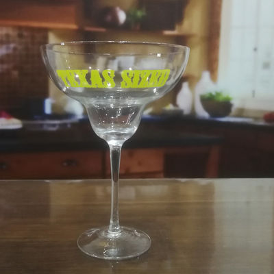 chất lượng LFGB 850ml Margarita Giant Crystal Cocktail Glasses nhà máy sản xuất