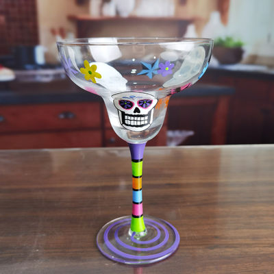 chất lượng Halloween Margarita Glass 12Oz Crystal Cocktail Glasses nhà máy sản xuất