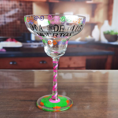 chất lượng Halloween Margarita Glass 12Oz Crystal Cocktail Glasses nhà máy sản xuất
