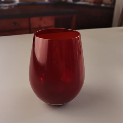 chất lượng Lead Free Stemless Crystal Wine Glass Handblown 550ml nhà máy sản xuất