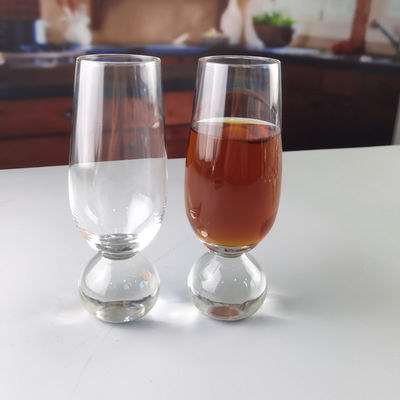 chất lượng Ball Stemmed Lead Free Crystal Highball Tumblers For Champagne nhà máy sản xuất
