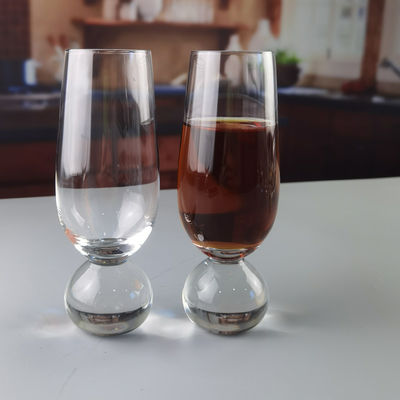 chất lượng Ball Stemmed Lead Free Crystal Highball Tumblers For Champagne nhà máy sản xuất